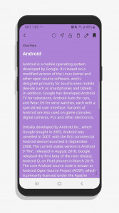 اسکرین شات 3 برنامه ClearNote Notepad Notes