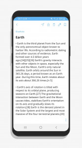 اسکرین شات 3 برنامه BlueNote - Notepad, Notes