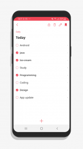 اسکرین شات 2 برنامه FastNote: Quick & Simple Notes