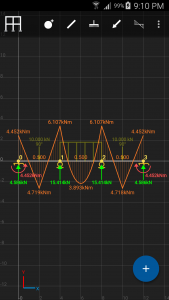 اسکرین شات 4 برنامه SW FEA 2D Frame Analysis