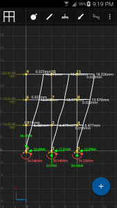 اسکرین شات 2 برنامه SW FEA 2D Frame Analysis