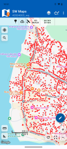 اسکرین شات 1 برنامه SW Maps - GIS & Data Collector