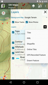 اسکرین شات برنامه SW Maps - GIS & Data Collector 2