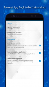 اسکرین شات 8 برنامه App Lock