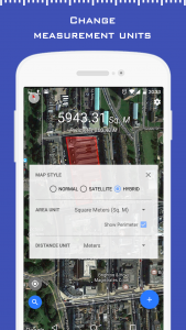 اسکرین شات برنامه Distance & Area Measurement 6