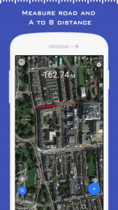 اسکرین شات برنامه Distance & Area Measurement 4