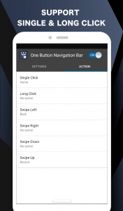 اسکرین شات برنامه One Button Navigation Bar 5