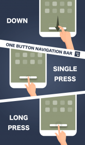 اسکرین شات برنامه One Button Navigation Bar 2