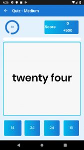 اسکرین شات برنامه Learn numbers in english 6