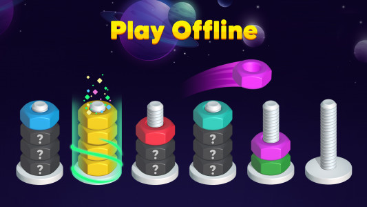 اسکرین شات بازی Nut Sort 5