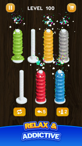 اسکرین شات 6 بازی Nut Sort Puzzle - Color Sort