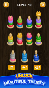 اسکرین شات 5 بازی Nut Sort Puzzle - Color Sort