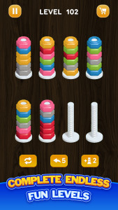 اسکرین شات 2 بازی Nut Sort Puzzle - Color Sort