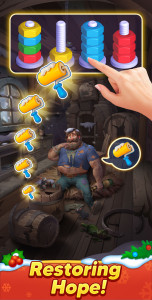 اسکرین شات 5 بازی Nuts Sort! Story Puzzle Game