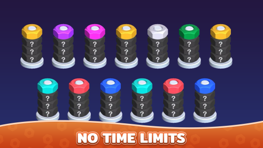 اسکرین شات 7 بازی Nuts Color Sort: Sorting Games