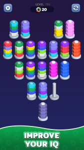 اسکرین شات 4 بازی Nuts Color Sort: Sorting Games