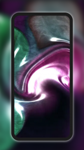 اسکرین شات 2 برنامه Neon Wave Live Wallpaper