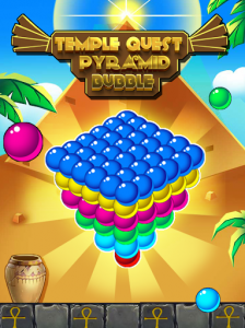 اسکرین شات بازی Temple Pyramid Bubble 2