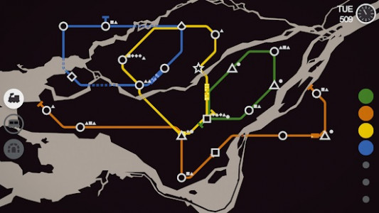 اسکرین شات بازی Mini Metro 3