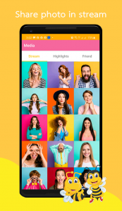 اسکرین شات برنامه BeeChat - Meet People Global 3