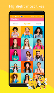 اسکرین شات برنامه BeeChat - Meet People Global 4