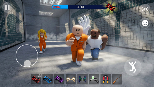 اسکرین شات 4 بازی Obby Prison Escape Scary Games