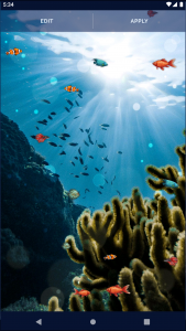 اسکرین شات برنامه Ocean Fish Live Wallpaper 4K 8