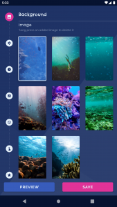 اسکرین شات 1 برنامه Ocean Fish Live Wallpaper 4K
