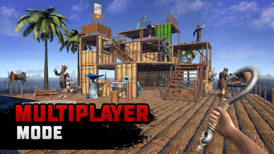 اسکرین شات 2 بازی Raft® Survival: Multiplayer