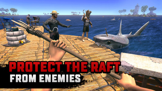 اسکرین شات 3 بازی Raft® Survival: Multiplayer