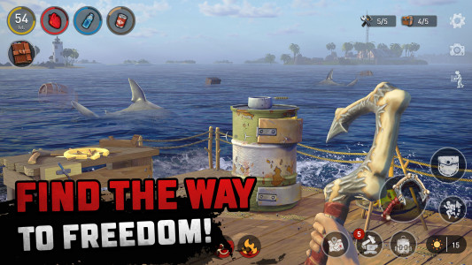 اسکرین شات 4 بازی Raft® Survival - Ocean Nomad