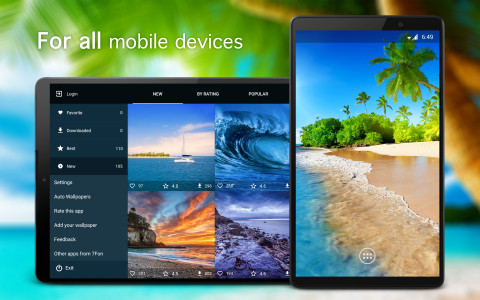 اسکرین شات 6 برنامه Ocean Wallpapers 4K (Sea)