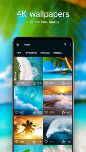 اسکرین شات 2 برنامه Ocean Wallpapers 4K (Sea)
