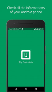 اسکرین شات 1 برنامه My Device Info - Hardware & So
