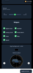 اسکرین شات 6 برنامه Off-Road Clinometer
