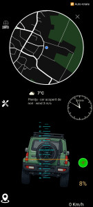اسکرین شات 1 برنامه Off-Road Clinometer