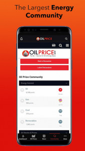 اسکرین شات برنامه OilPrice: Energy News & Prices 5