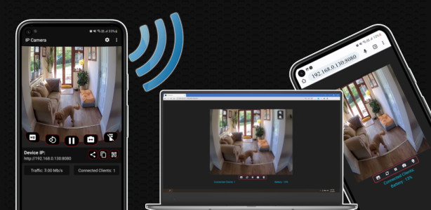اسکرین شات 1 برنامه WiFi IP Camera