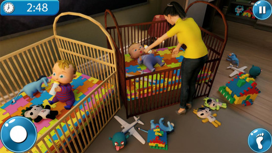 اسکرین شات بازی Real Mother Simulator 3D New Baby Simulator Games 2