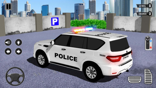 اسکرین شات 1 بازی Police Car Games Parking 3D