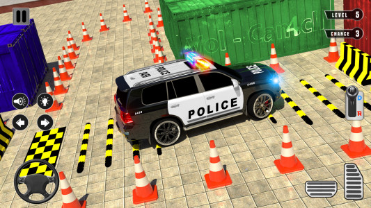 اسکرین شات بازی Police Car Games Parking 3D 4