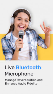 اسکرین شات 2 برنامه Live Microphone, Mic Announce