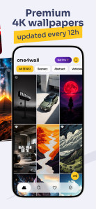 اسکرین شات 3 برنامه Wallpapers HD & 4K - One4Wall