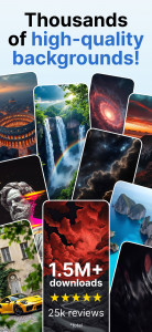 اسکرین شات 1 برنامه One4Wall Wallpaper Background