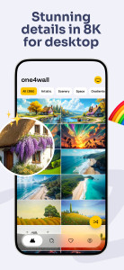 اسکرین شات 4 برنامه Live Wallpapers - One4Wall