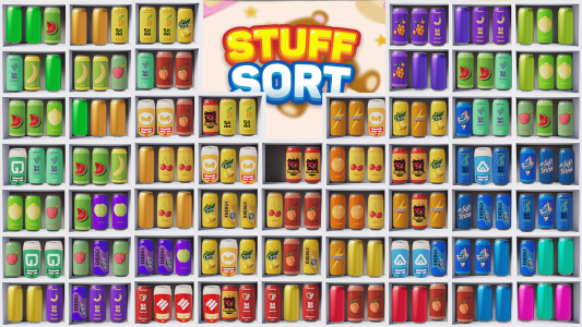 اسکرین شات 1 بازی Stuff Sort - Sorting Master