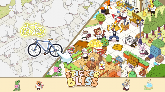 اسکرین شات بازی Sticker Bliss - Color Book 1