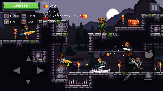اسکرین شات بازی Apple Knight 2: Fun Platformer 2
