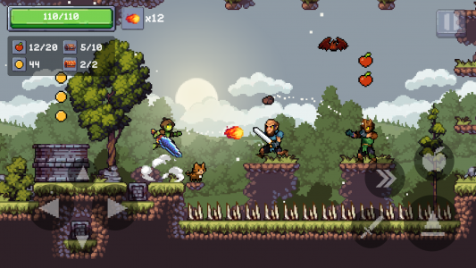 اسکرین شات بازی Apple Knight 2: Fun Platformer 4