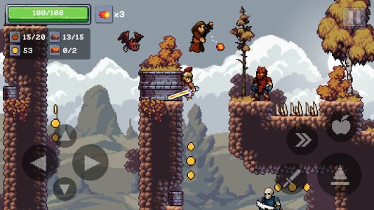 اسکرین شات بازی Apple Knight 2: Fun Platformer 6